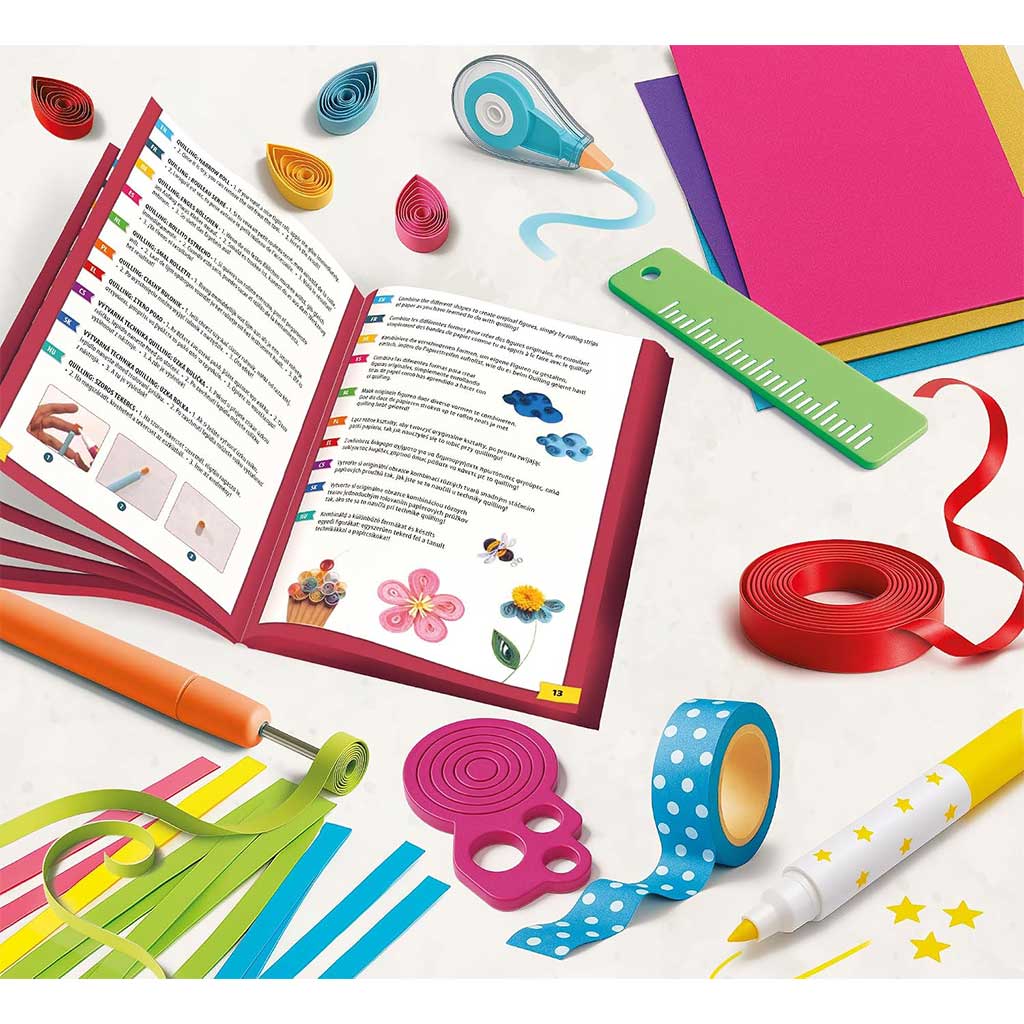 Kids Art: Barvni papirnati ustvarjalni set - Lisciani slika 2