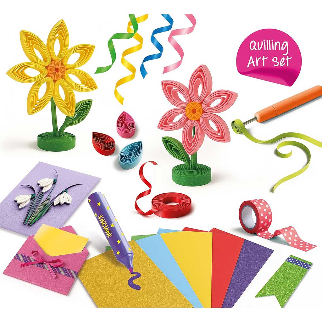 Kids Art: Barvni papirnati ustvarjalni set - Lisciani slika 3