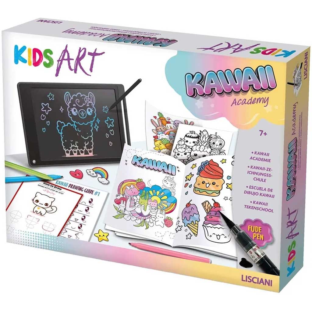 Kids Art: Kawaii Academy kreativna pobarvanka - Lisciani slika 1