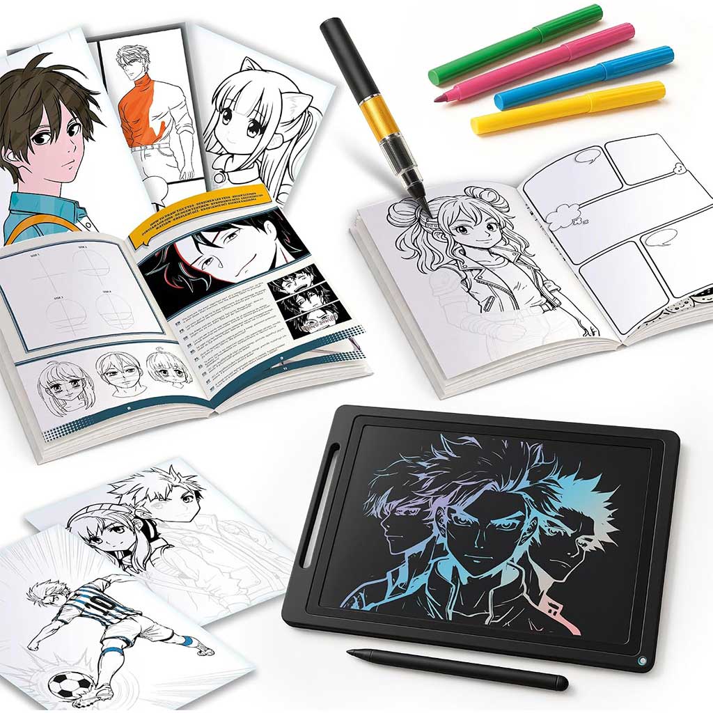 Kids Art: Manga Academy kreativna pobarvanka - Lisciani slika 2