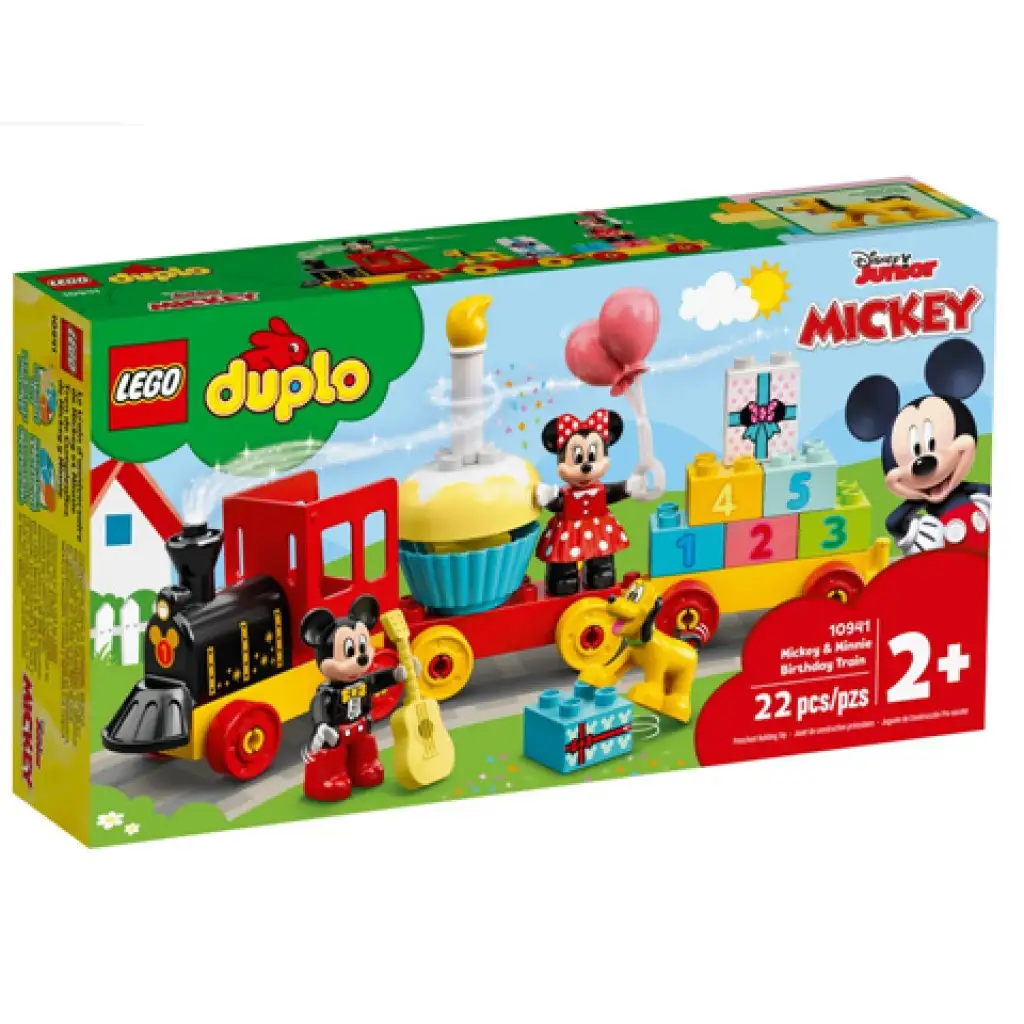 LEGO DUPLO Mikijev in Minijin rojstnodnevni vlak (10941)
