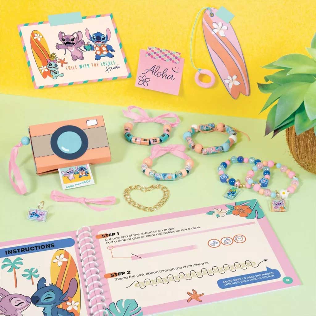 Make It Real: Stitch pustolovski ustvarjalni in zapestničarski set slika 4