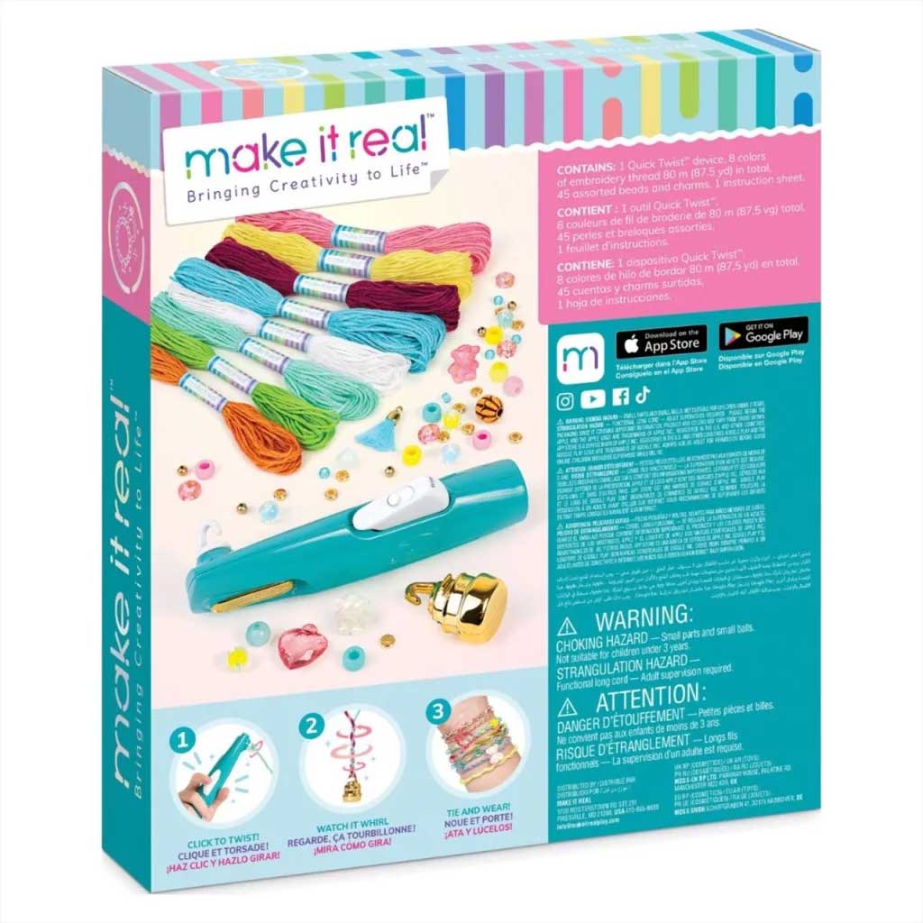Make It Real: Swift Twist set za izdelavo zapestnic slika 4