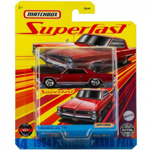 Matchbox - Superfast 1964 Pontiac Grand Prix avtomobilček - Mattel ...