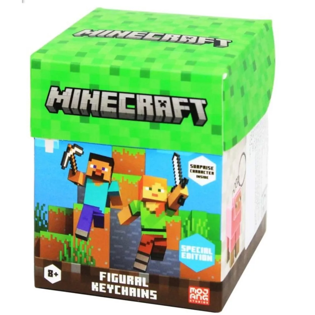 Minecraft presenečna figura ključek, 13 cm, 2. serija - 1 kos slika 1