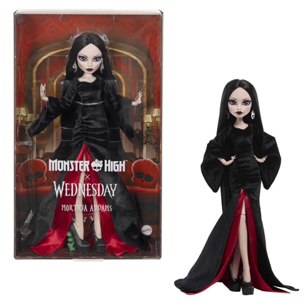 Monster High: Sreda Mortica Adams punčka 28cm - Mattel slika 1