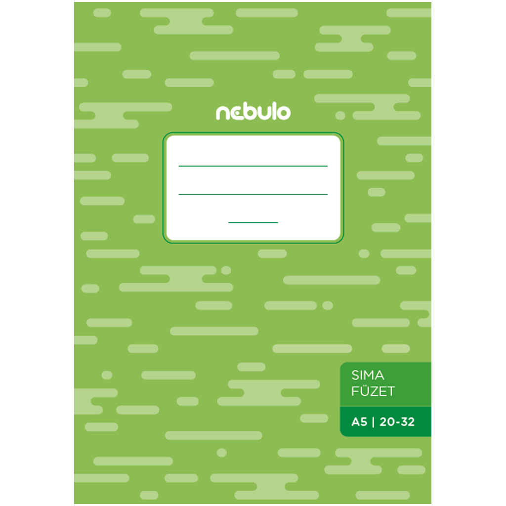 Nebulo: Vezan gladek zvezek 20-32 A/5 slika 1
