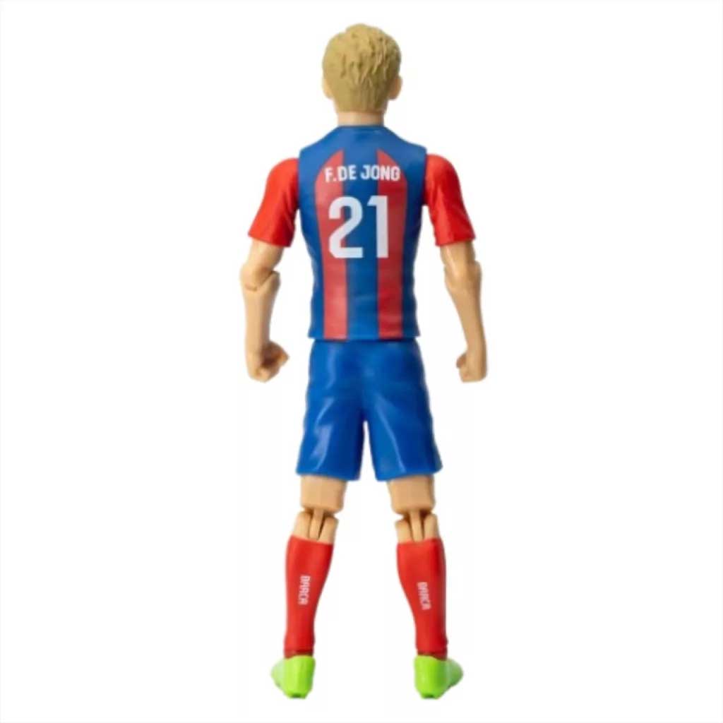 Nogometaš akcijska figura, 20 cm - Barcelona, F. De Jong v dresu z številko 21 slika 3