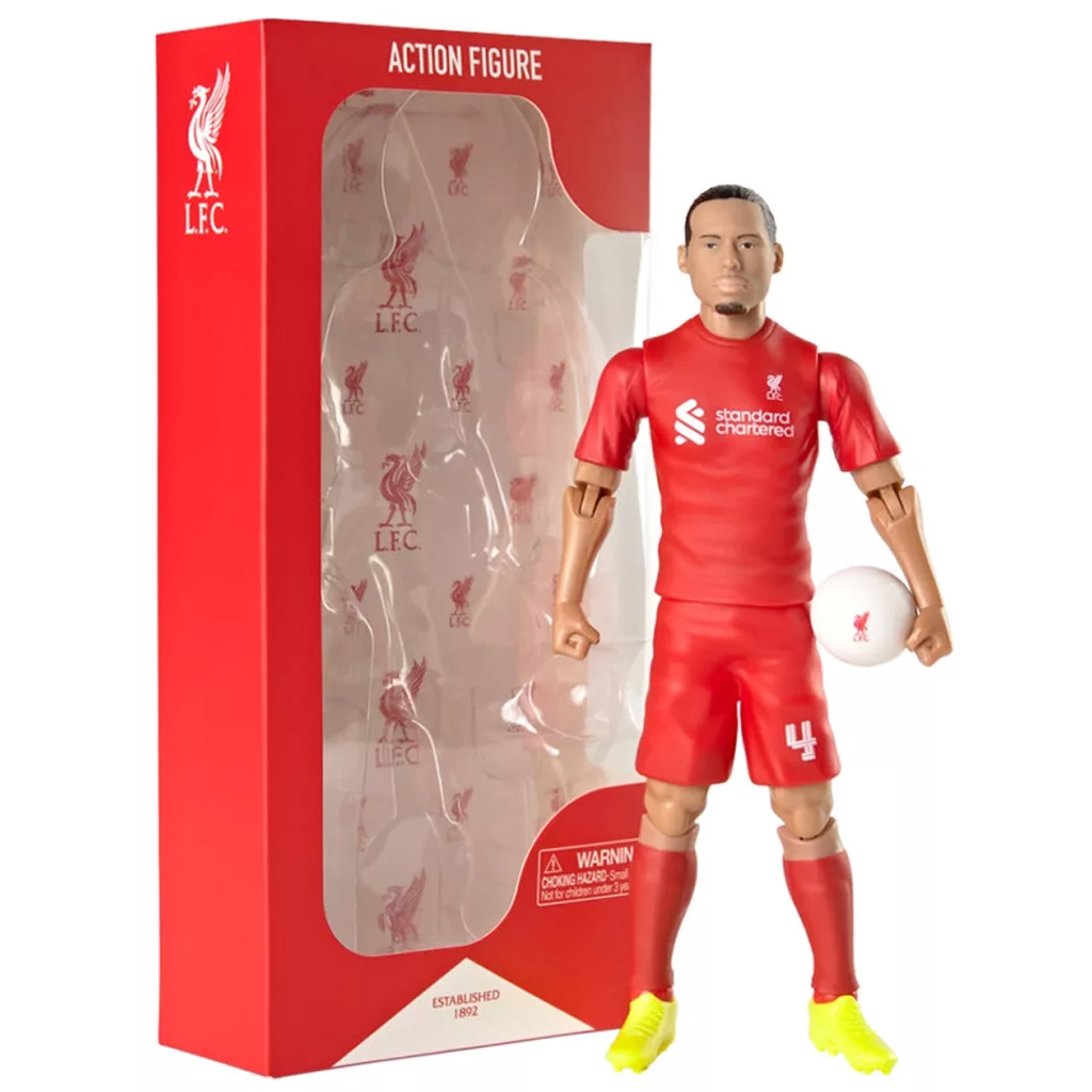 Nogometni akcijski figurica, 20 cm - Liverpool, Van Dijk v dresu številka 4 slika 1