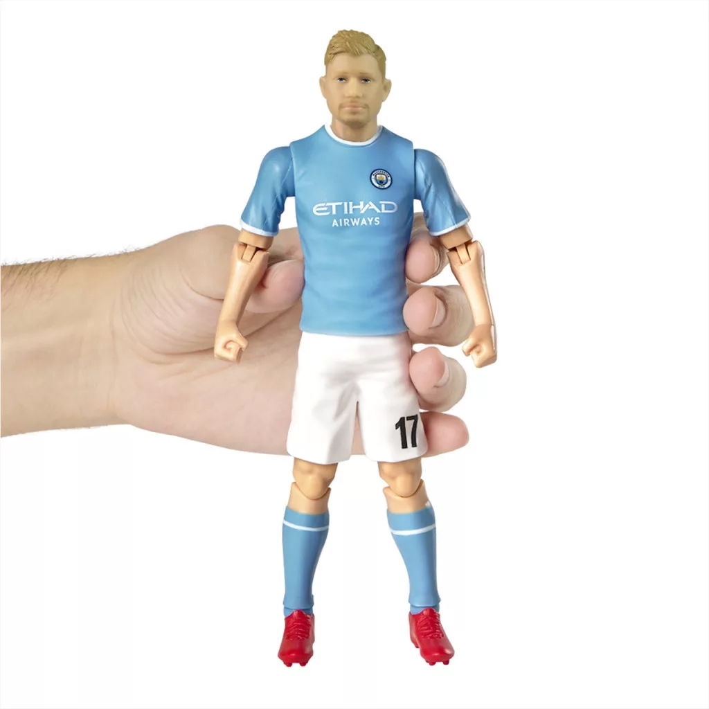 Nogometni akcijski figurica, 20 cm - Manchester City, De Bruyne v dresu 17 slika 6