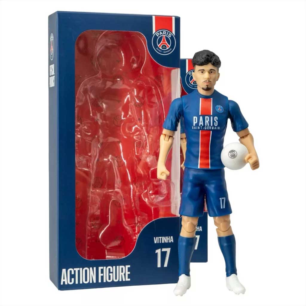 Nogometni akcijski figurica, 20 cm - PSG, Vitinha v dresu s številko 17 slika 1