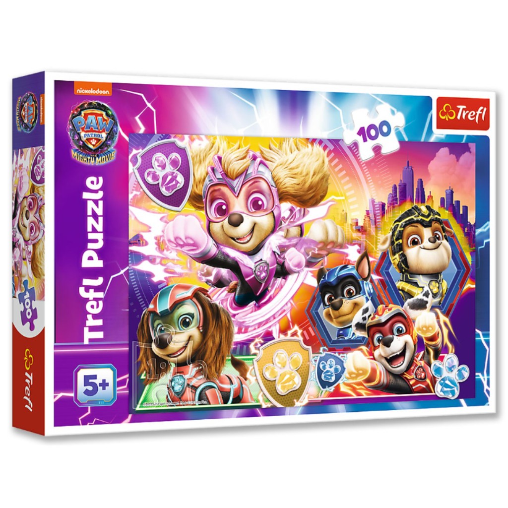 Paw Patrol Mighty Movie 100-delni puzzle - Trefl nakupovanje v IgračeShop