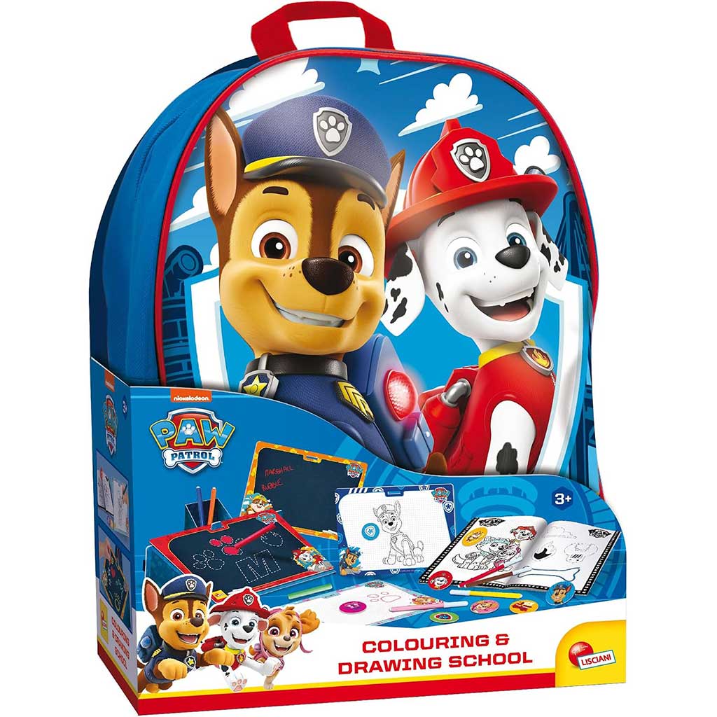 Paw Patrol risarska šola v nahrbtniku - Lisciani slika 1