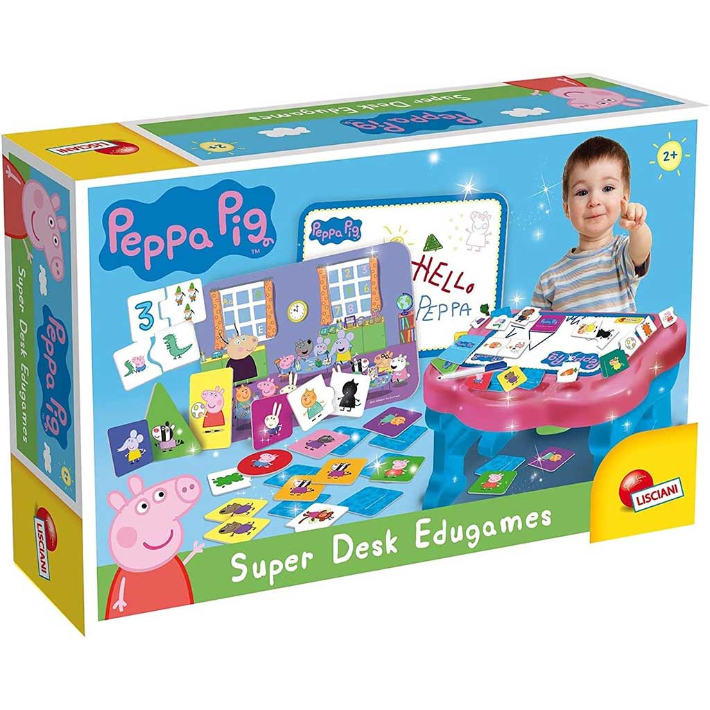 Peppa prašiček Super Desk interaktivna razvojna miza - Lisciani slika 1