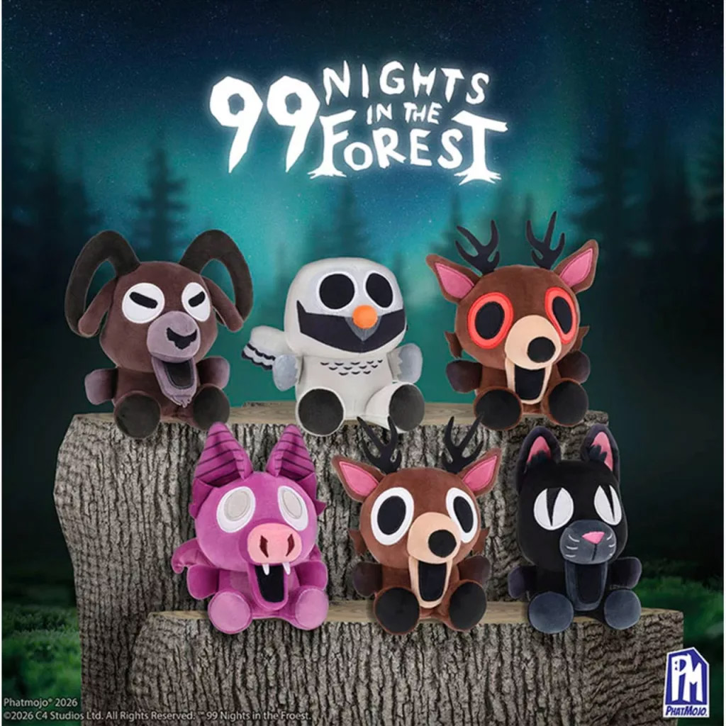 Phatmojo 99 Nights in the Forest presenečenje plišasta figura z DLC kodo slika 3