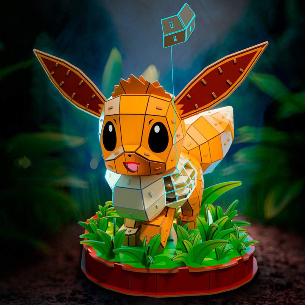 Pokémon – Eevee 4D sestavljanka - Spin Master slika 3