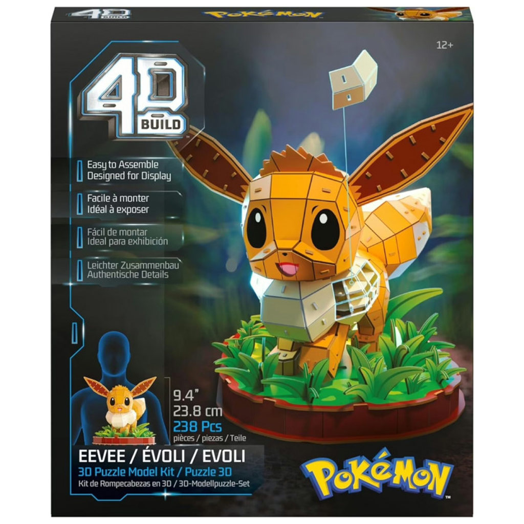 Pokémon – Eevee 4D sestavljanka - Spin Master slika 4
