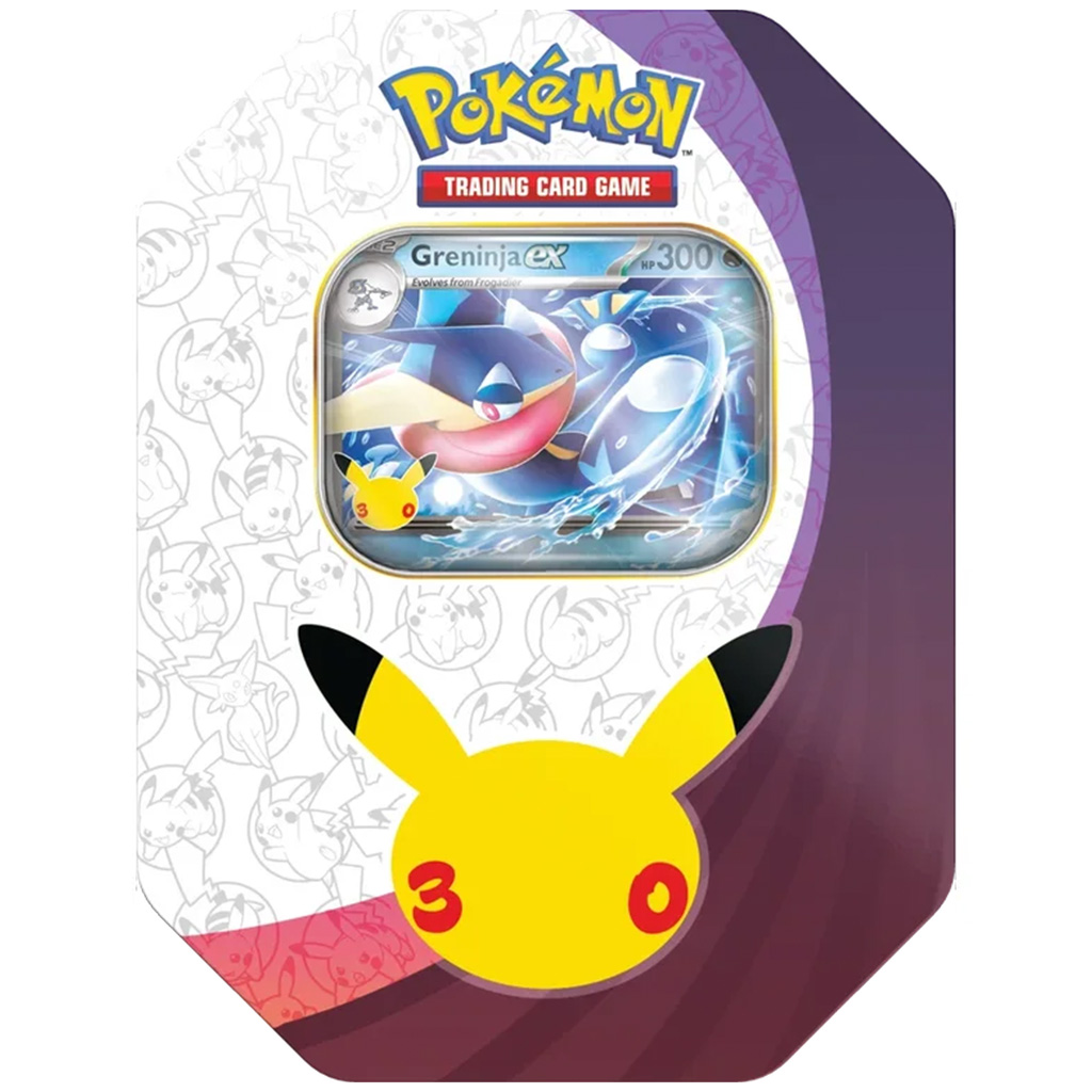Pokémon TCG: 30. obletnica ex kovček – Greninja ex promocijska karta slika 3