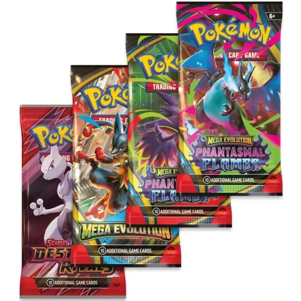 Pokémon TCG: Mega Charizard Tin paket kartic v kovinski škatli v dveh različicah 1 kos slika 3