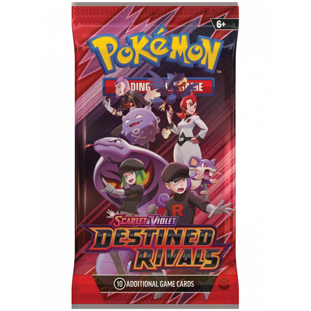 Pokémon TCG: Scarlet & Violet - Destined Rivals Booster angleški jezikovni paket kartic slika 1