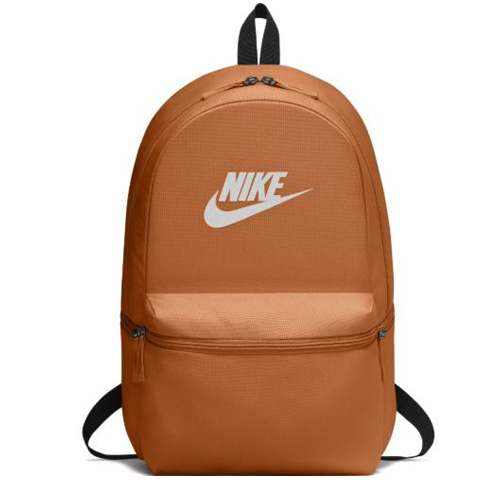 Šolska torba nahrbtnik Nike Heritage oranžne barve 36x48x18cm