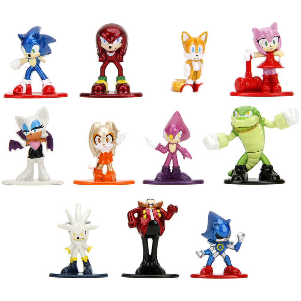 Sonic: Nano Metalfigs kovinska presenečenja figura, več vrst, 1 kos - Jada Toys slika 2