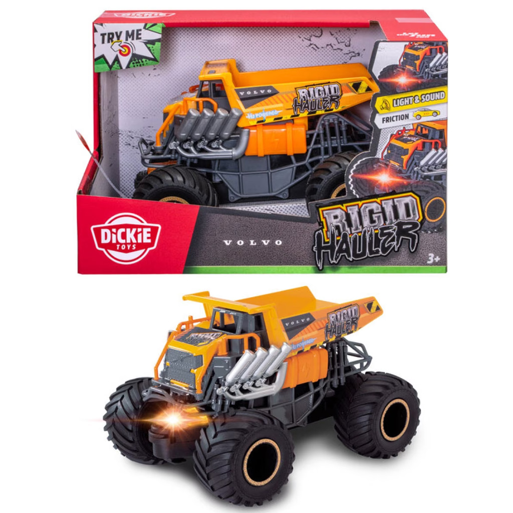 Volvo Rigid Hauler avto na daljinsko upravljanje s svetlobo in zvokom - Dickie Toys slika 1