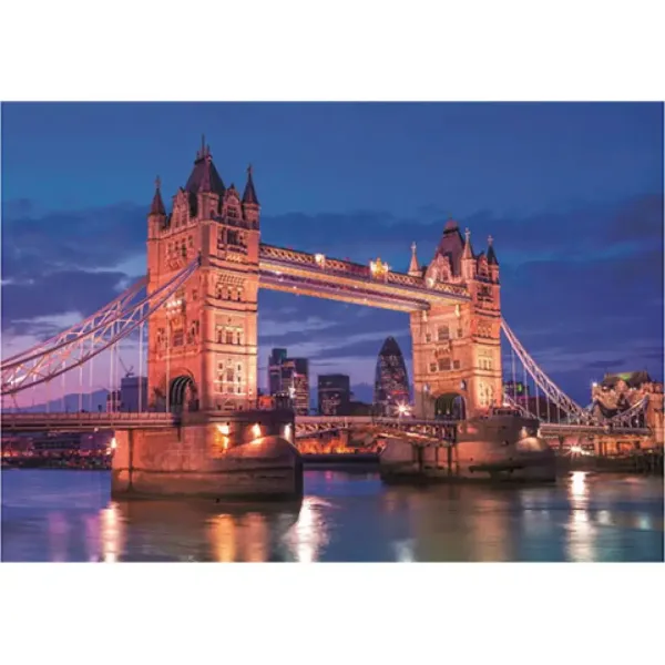 1000-delna HQC sestavljanka Tower Bridge, London - Clementoni slika 2