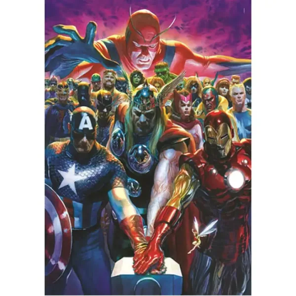 1000-delna sestavljanka Marvel: Maščevalci skupinska slika - Clementoni slika 2