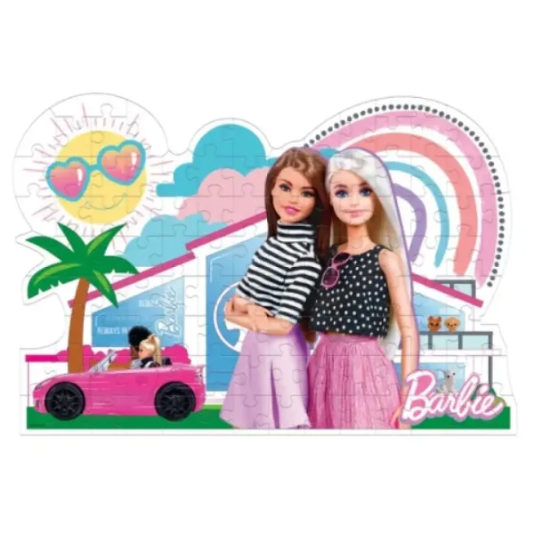 104-delna Supercolor sestavljanka Barbiejina počitniška hiša - Clementoni slika 2