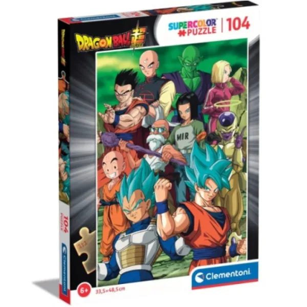 104-delna Supercolor sestavljanka Dragonball Super team - Clementoni slika 1