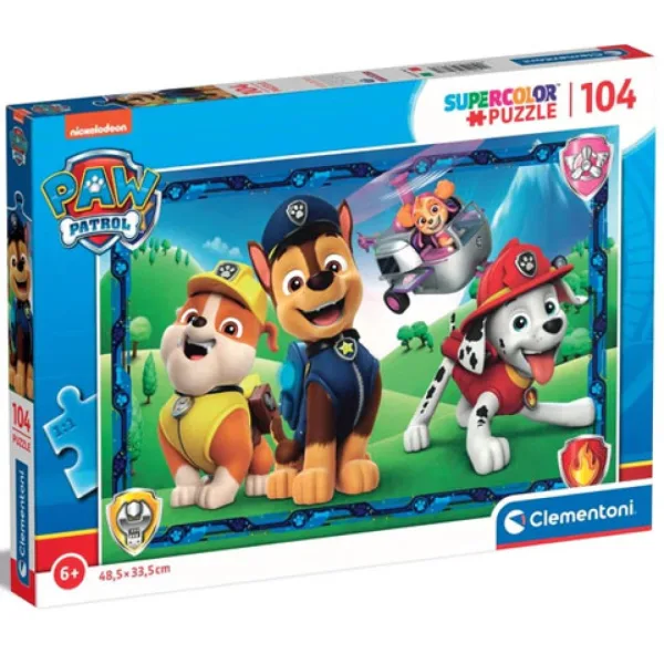 104-delna Supercolor sestavljanka, Tačke na patrulji - Clementoni slika 1