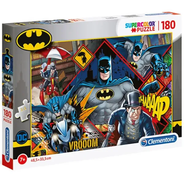 180-delna Supercolor sestavljanka DC Comics Batman - Clementoni slika 1