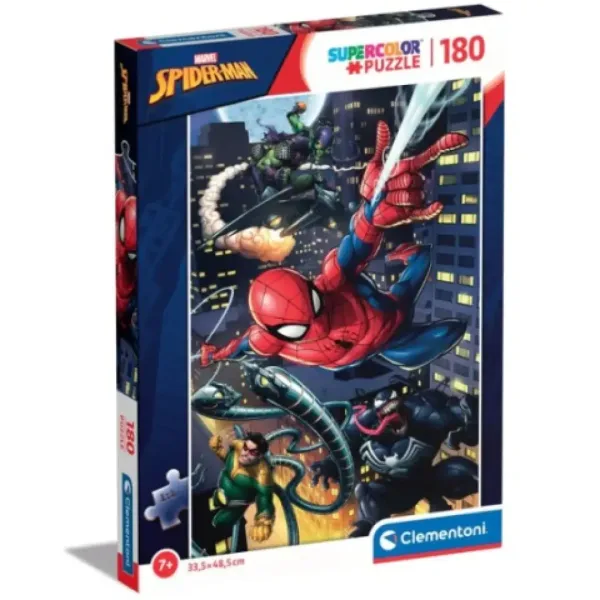 180-delna Supercolor sestavljanka Neverjetni Spider-Man - Clementoni slika 2