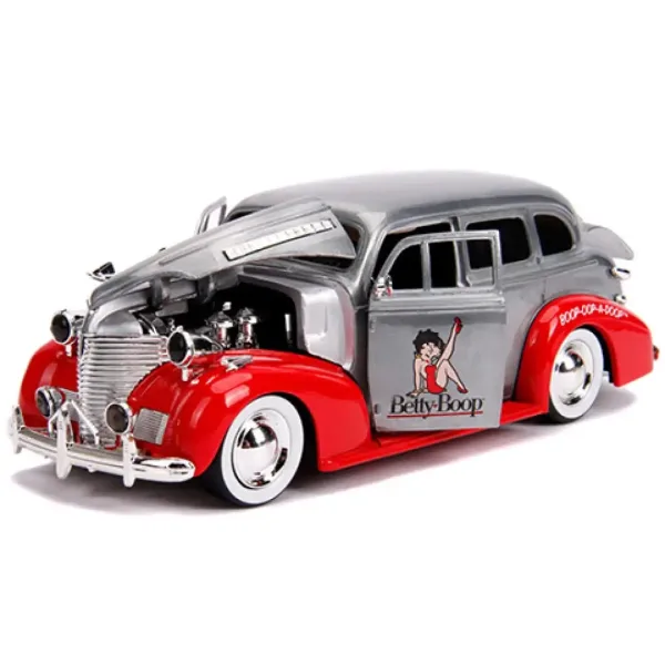 1939 Chevy Master Deluxe Kovinski model avtomobila 1/24 - Simba Toys slika 4
