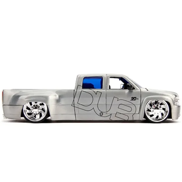 1999 Chevy Silverado Dooley Kovinski model avtomobila 1/24 - Simba Toys slika 3