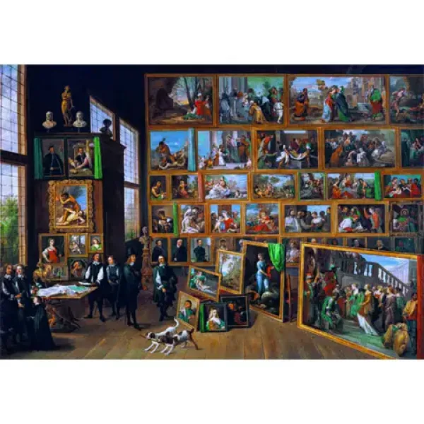 2.000-delna HQC muzejska sestavljanka Teniers: Umetniška zbirka nadvojvode Lipóta - Clementoni slika 2