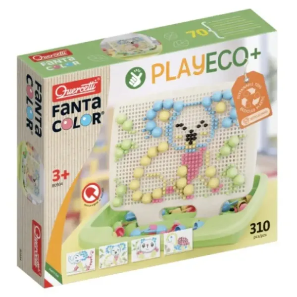 310-delni set bucik Quercetti: Play Eco Fanta Color slika 1
