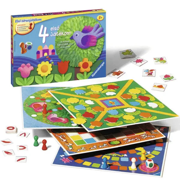 4 prve igre zbirka družabnih iger - Ravensburger slika 2