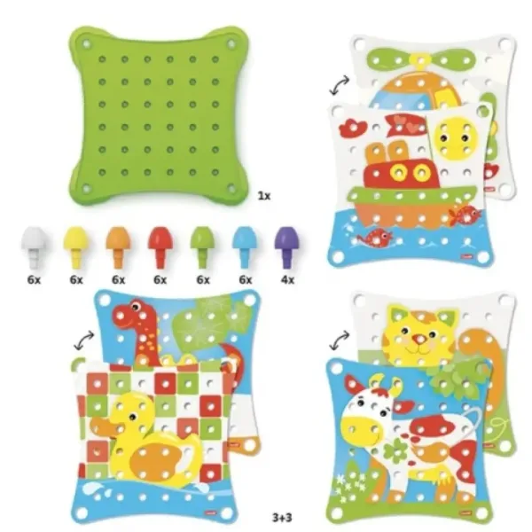 41-delni set bucik Quercetti: Jumbo Peggy slika 4