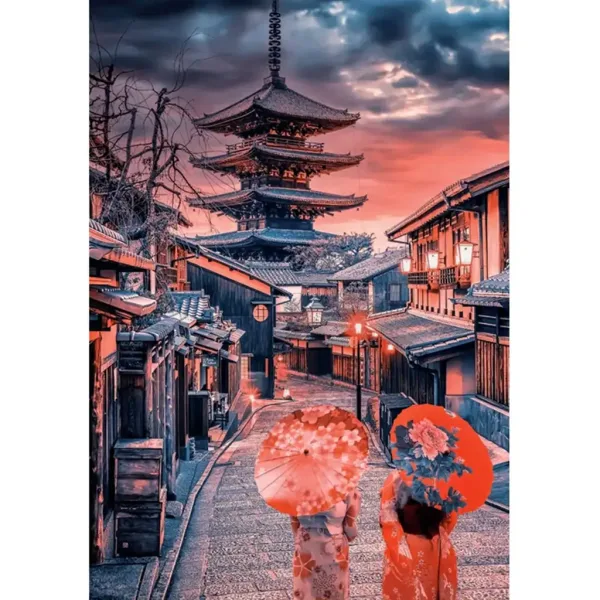 500-delna HQC kompaktna sestavljanka - Clementoni v mestu Kyoto slika 2