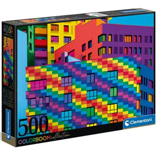 500-delna sestavljanka Colorboom Collection: Squares - Clementoni slika 1