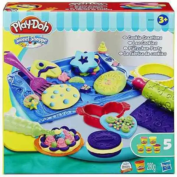6-delni set plastelina Play-Doh: Izdelovalec peciva - Hasbro slika 1