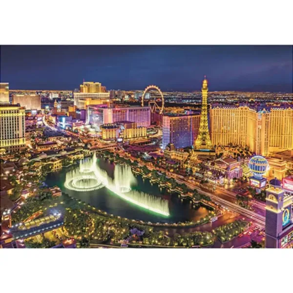 6000-delna HQC sestavljanka Las Vegas, Združene države Amerike - Clementoni slika 2