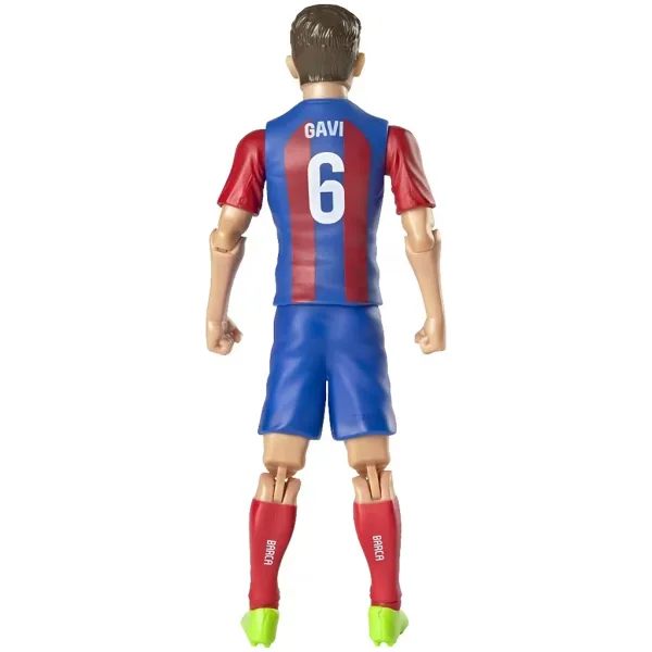 Akcijska figura nogometaša, 20 cm - FC Barcelona, Gavi v dresu s številko 6 slika 3