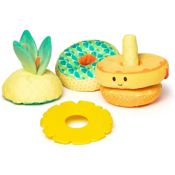 Ananas gradbeni stolp za dojenčke - Melissa & Doug slika 2