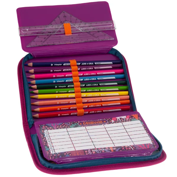 Ars Una: Charme zložljiva napolnjena peresnica 13x19x4 cm slika 2