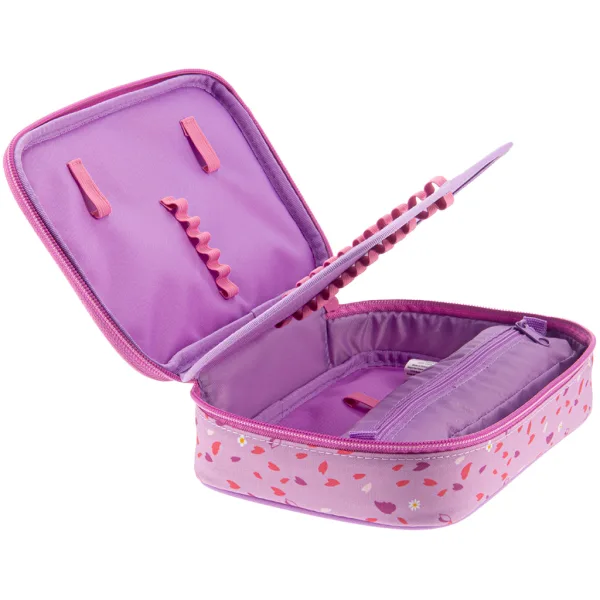 Ars Una: Cute Animals večnadstopenjski peresnik z motivom konj 15,5x22,5x4,5 cm slika 2