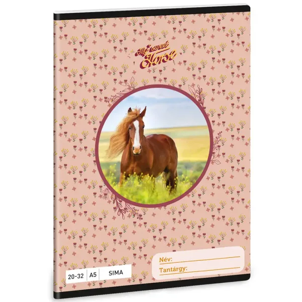 Ars Una: My sweet Horse zvezek z gladkimi listi A/5 slika 1