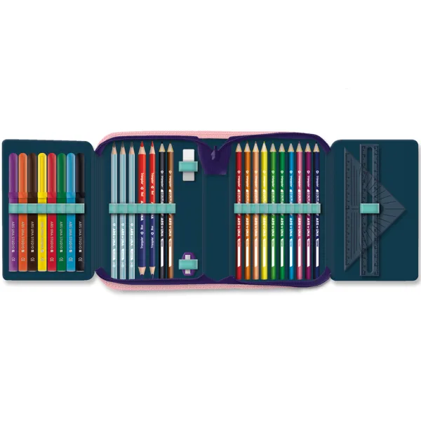 Ars Una: Severni sij zložljiva napolnjena peresnica 13x19x4 cm slika 2